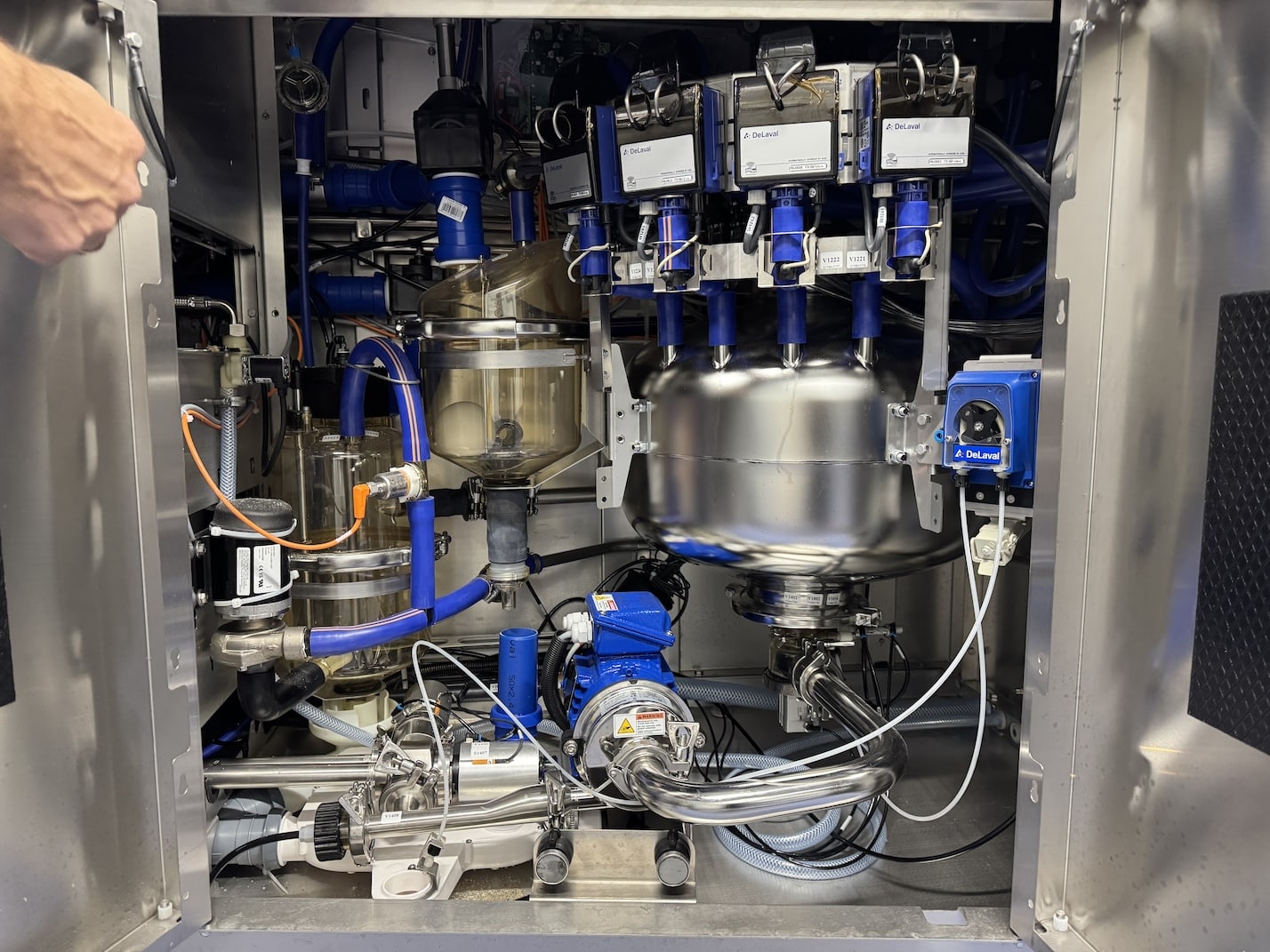 melkmachine stalbouw