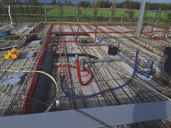 Installatie nieuwbouw